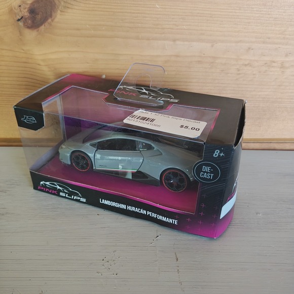 Jada Toys Other - Pink Slips Lamborghini Huracan Performante Grey Diecast 1:32 Scale Jada New ZC2